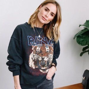 Anine Bing Tiger Muse Sweatshirt - M
